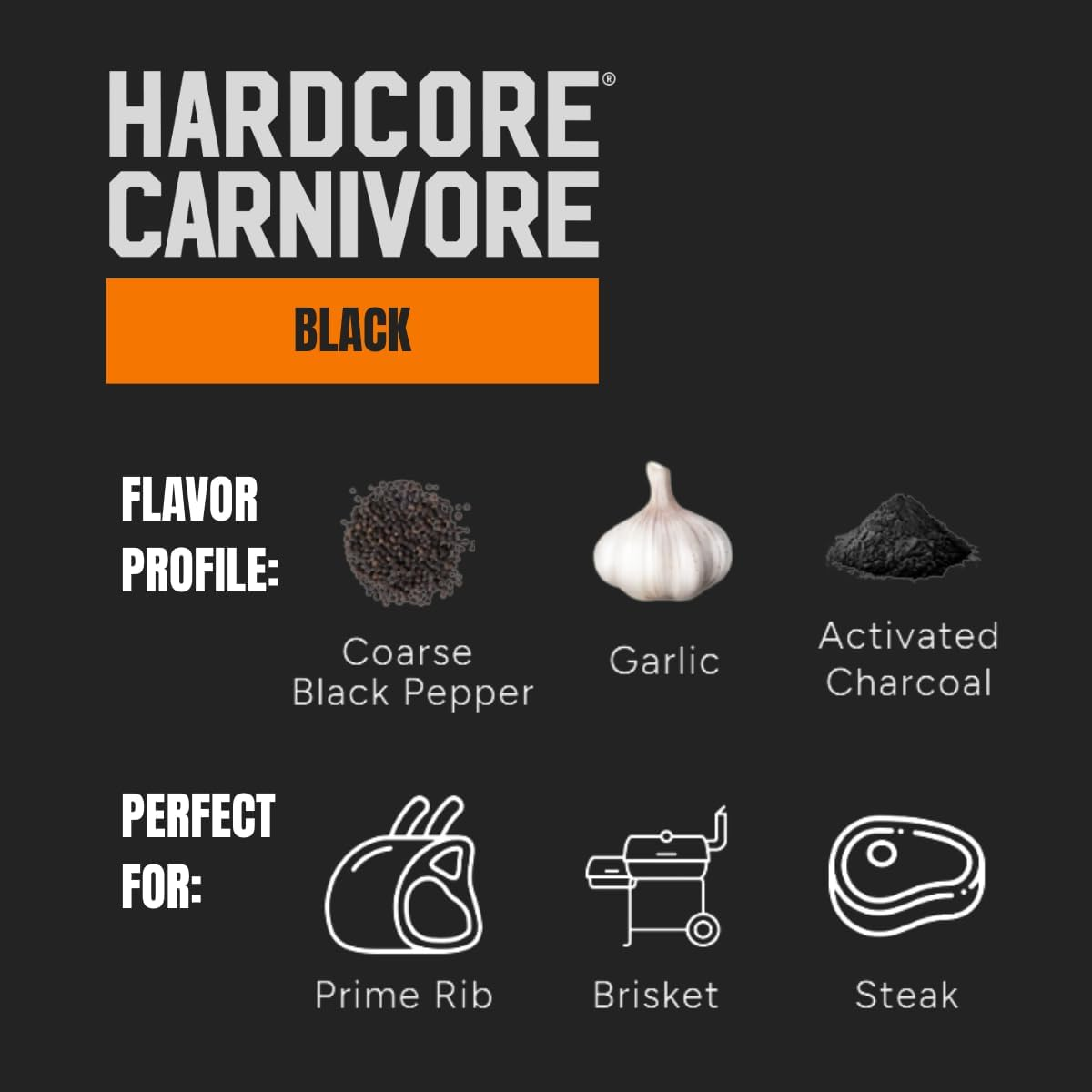 Hardcore Carnivore Black Beef Seasoning Bulk Pack 1.6 Kg image number 6