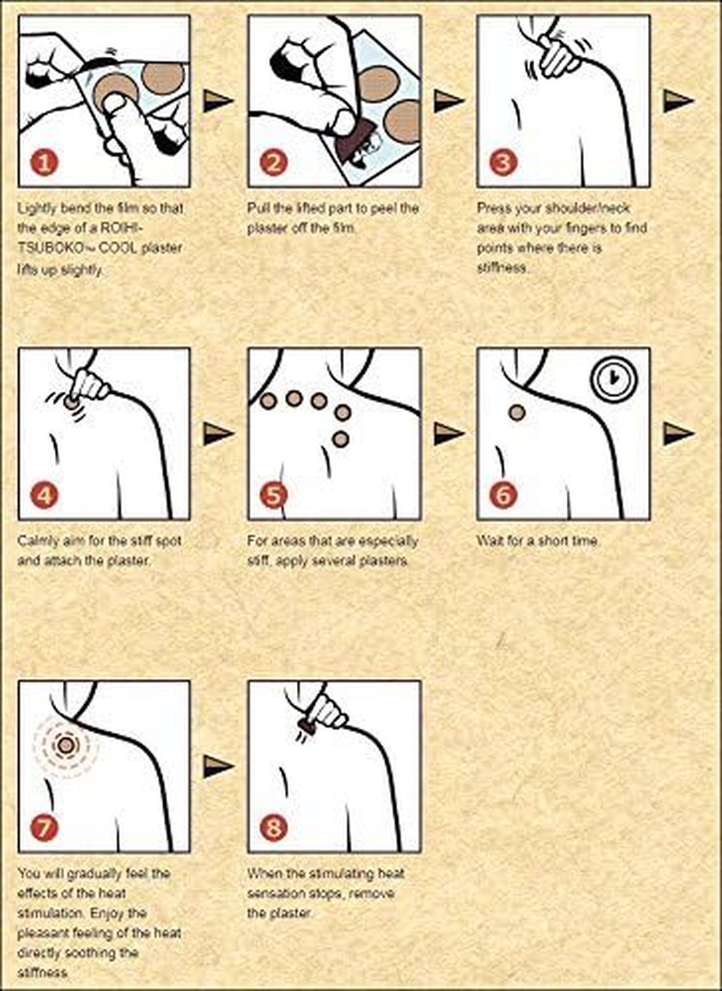 Kaxilu Cool-Type Plaster. Cool Relief for Intolerable Pain. 156 Count, 2.8 Cm Diameter, 0.068 Kg image number 6