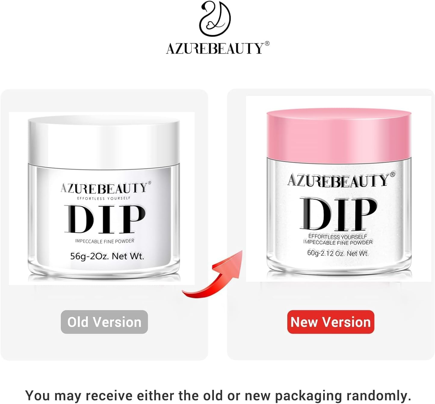 AZUREBEAUTY Dip Powder Clear Color Pro 60G, Basic Transparent Acrylic Dipping Powder Crystal French Nail Art Starter Manicure Salon DIY at Home, Odor-Free, Long-Lasting, No Nail Lamp Needed image number 5