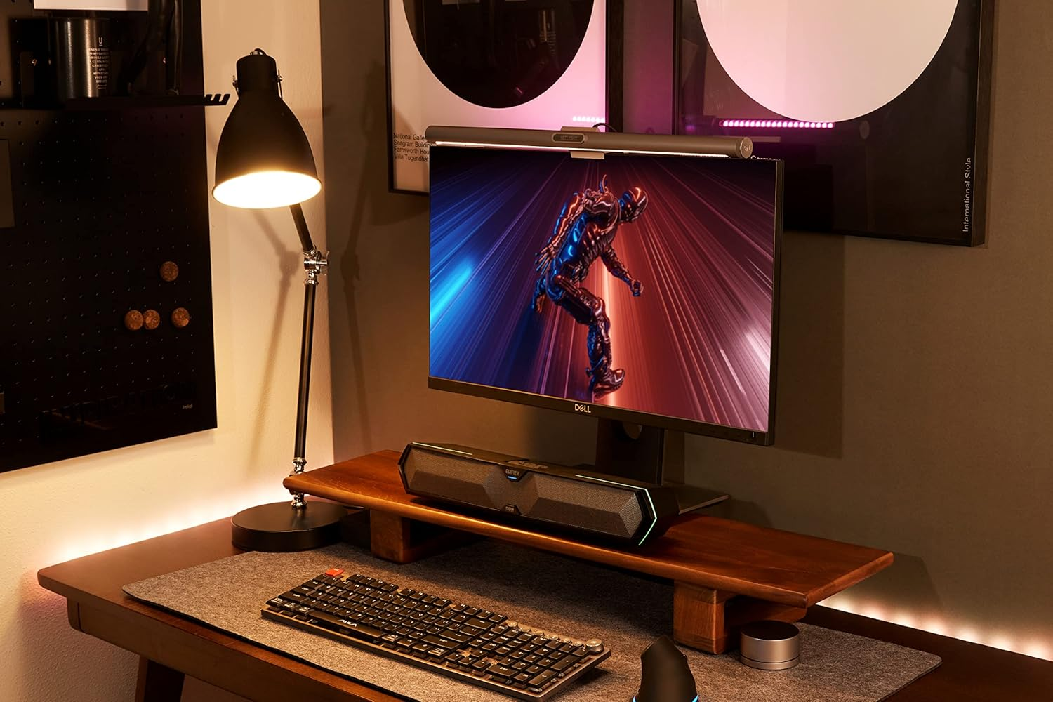 Edifier MG300 Computer Tabletop RGB Bluetooth Speaker, Black image number 6