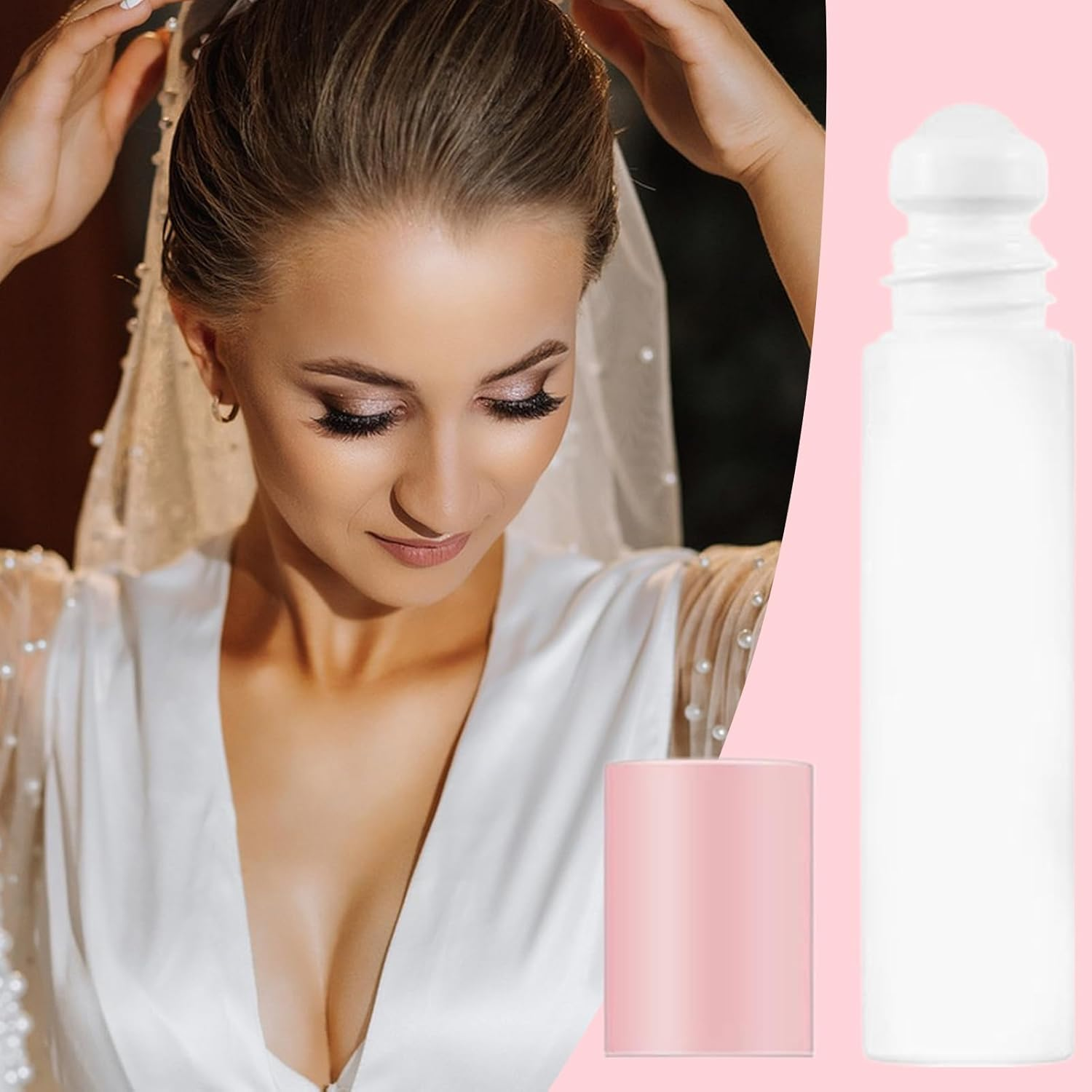 Gupcaqosjw Fabric Body Adhesive | Roll on Body Glue,Waterproof Removable Invisible Tight Liquid Tape 20G for Women Leg Bra Lace Shirt Sock Pants image number 3