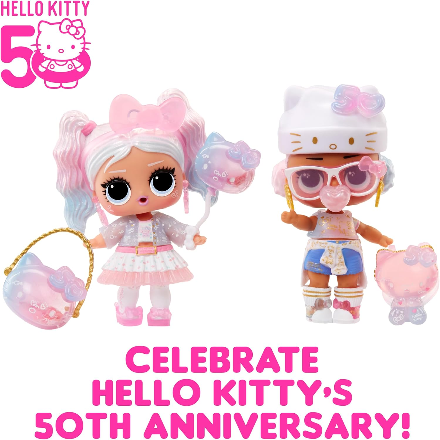 L.O.L. Surprise! 503811 Loves Hello Kitty Tots Collectible Doll Toy image number 4