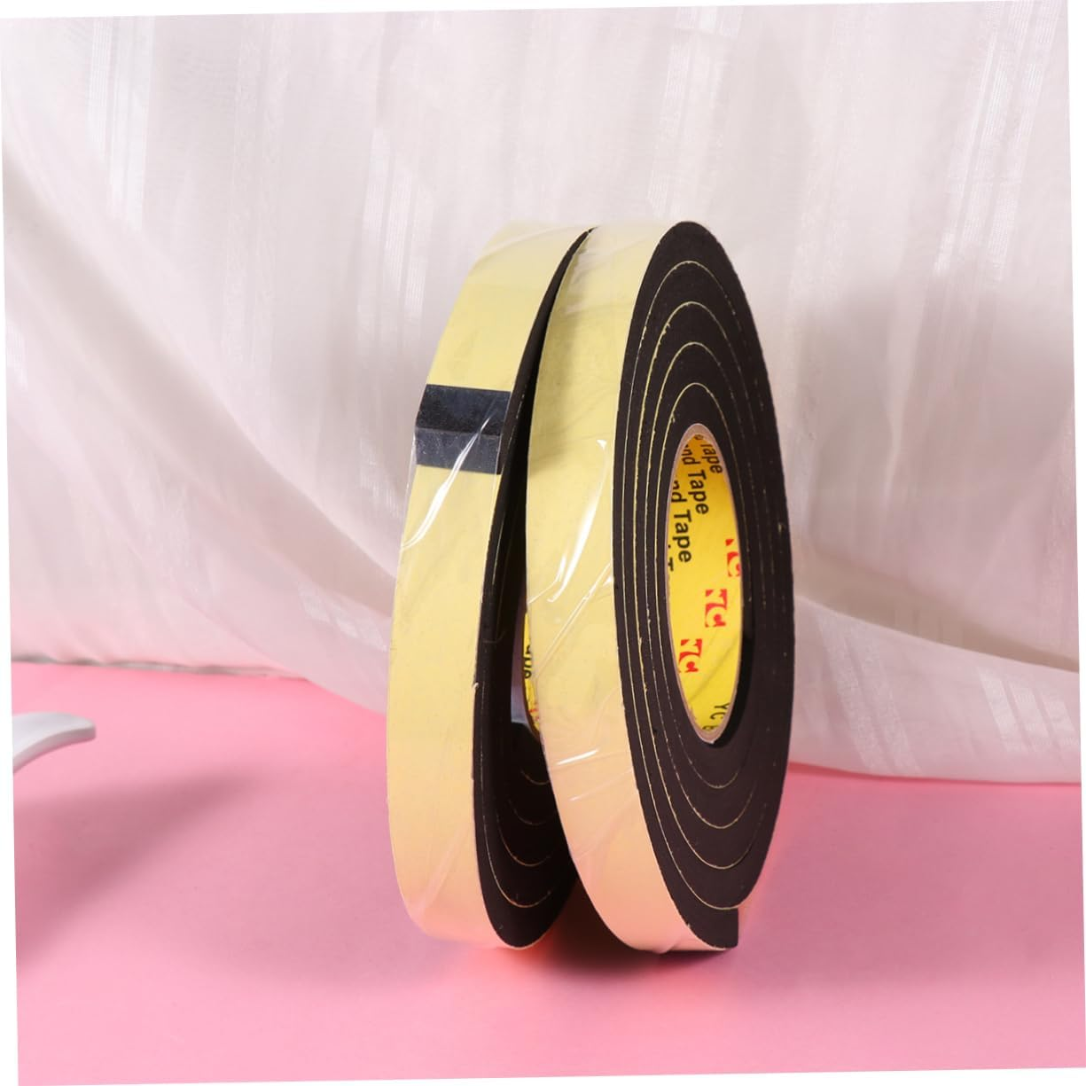 5Pcs Eva Single Sided Sponge Sealing Tape Strong Adhesive Strip for Crash Dust and for Automotive Construction and Home Applications image number 3