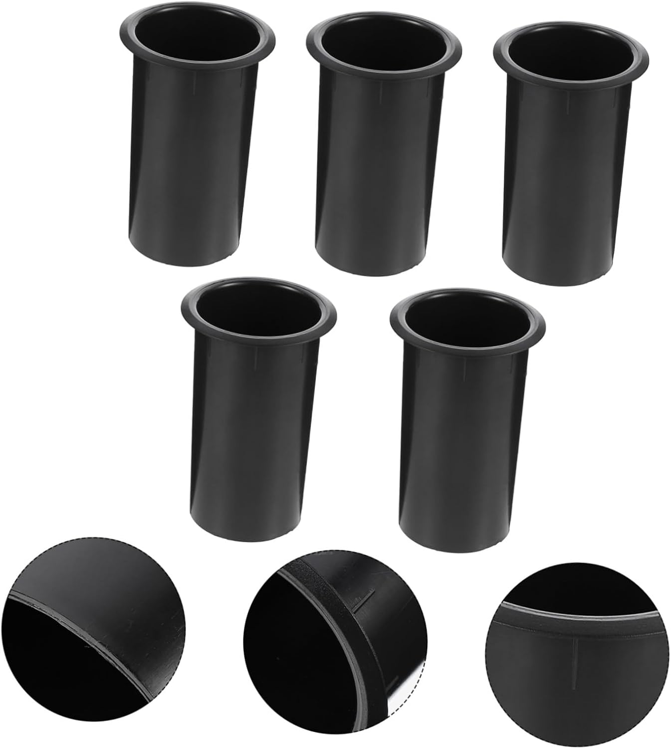 CATIEBYE 5 PCS Replacement Subwoofer Port Tubes Plastic Speaker Air Outlet Bass Reflex Tubes Wear-Resistant Speaker Box Parts for Easy Installation image number 2