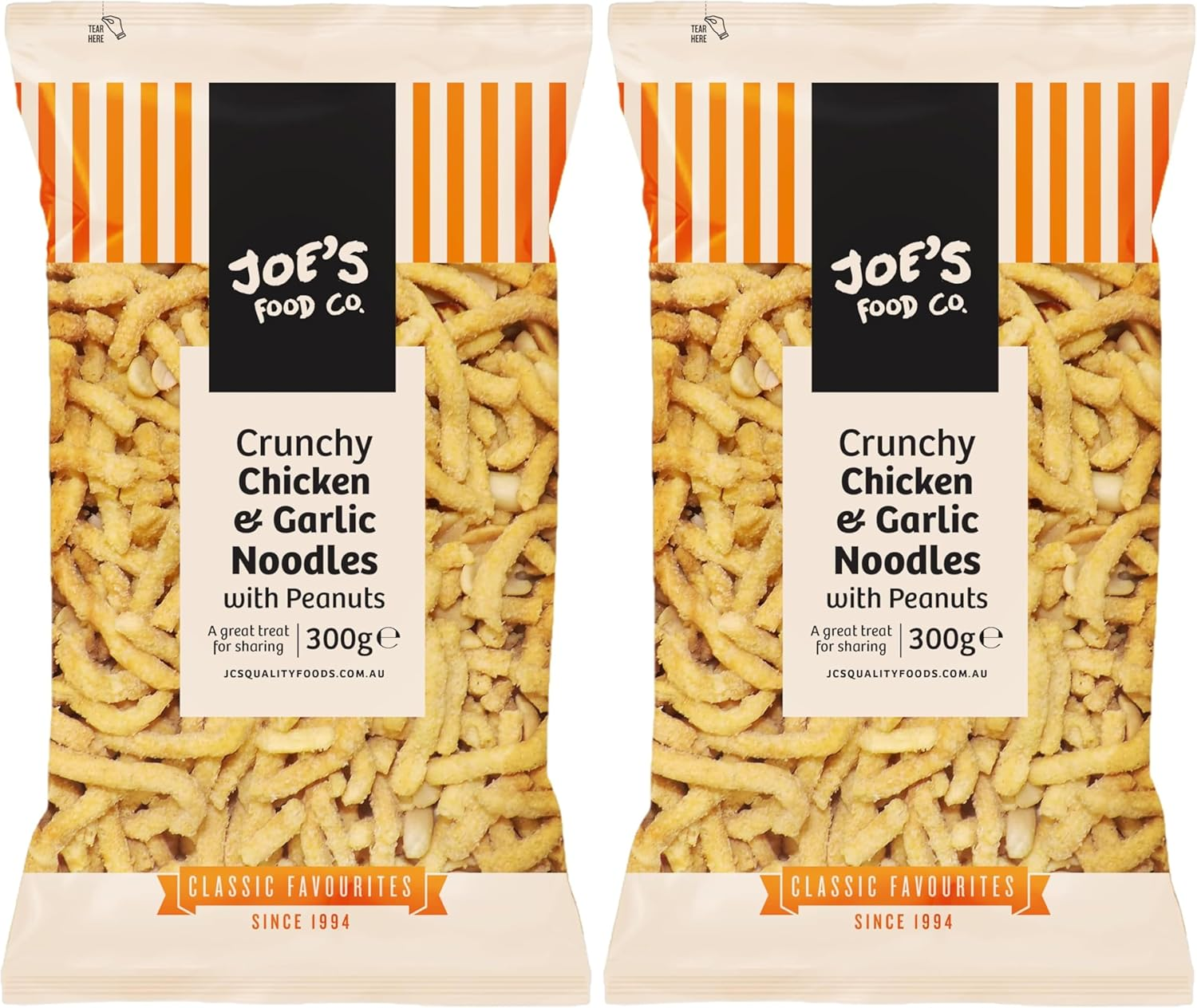 Joe'S Food Co. Crunchy Chicken Garlic Noodle 300G