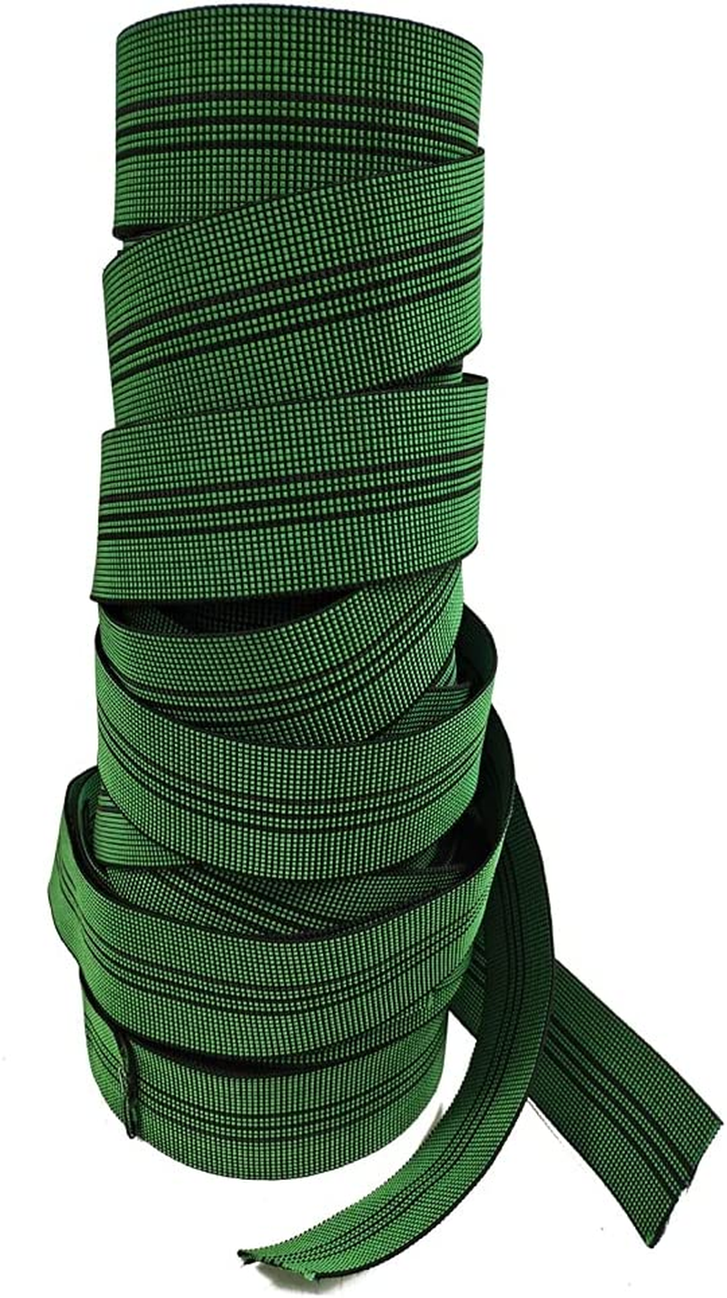 Upholstery Webbing Chair Couch Material Replacement,Elastic Webbing Latex Band, Stretchy Spring Alternative, Furniture Repair DIY Elasbelt 2" Wide (10M/32Ft) image number 3