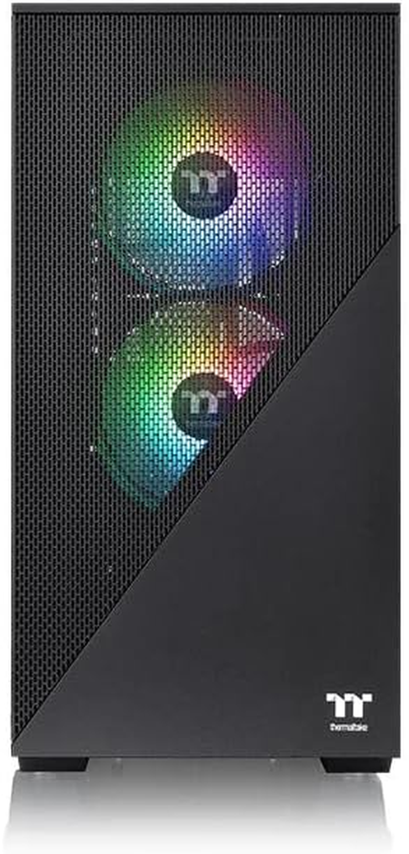 Thermaltake Divider 170 Tempered Glass ARGB Micro Case Black Edition image number 2