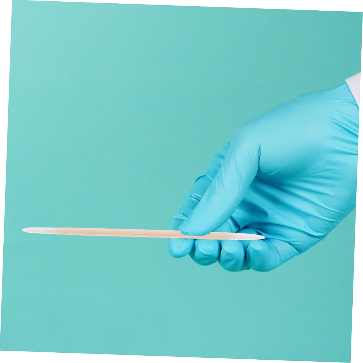 2Pcs Double-Ended Cotton Swabs for Makeup Skincare Precision Cleaning Soft Wooden Handle 100 Pieces per Bag image number 1