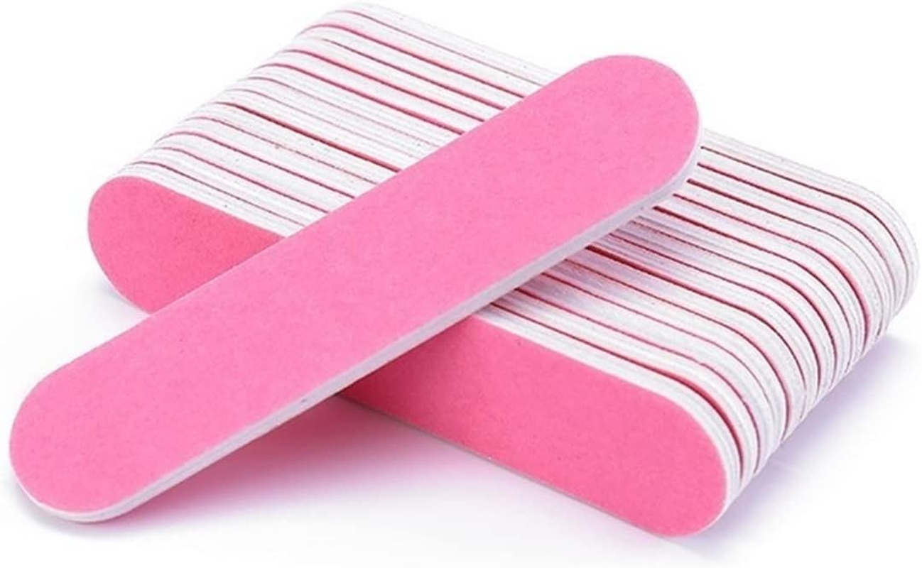 TRUSTTWO 20Pcs Mini Professional Nails Files Art Tools Sand Emery Board Sandpaper Double-Sided Nail Buffer the New image number 1