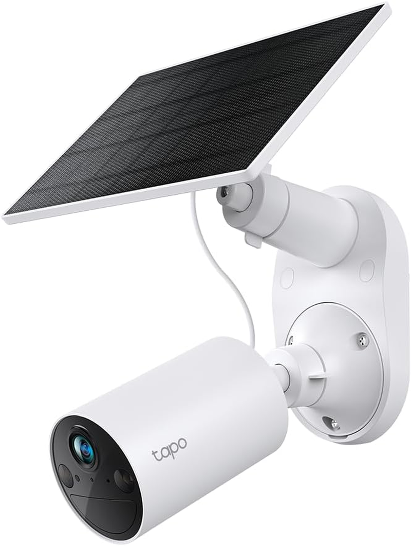 Tp-Link Tapo Smart Home Solar-Powered Security Camera Kit, Wireless, 2K 3MP, IP65, Colour Night Vision, Person Detection, Notification, No Hub Required, SD Card Slot, App Remote Control (TC82 KIT) image number 4