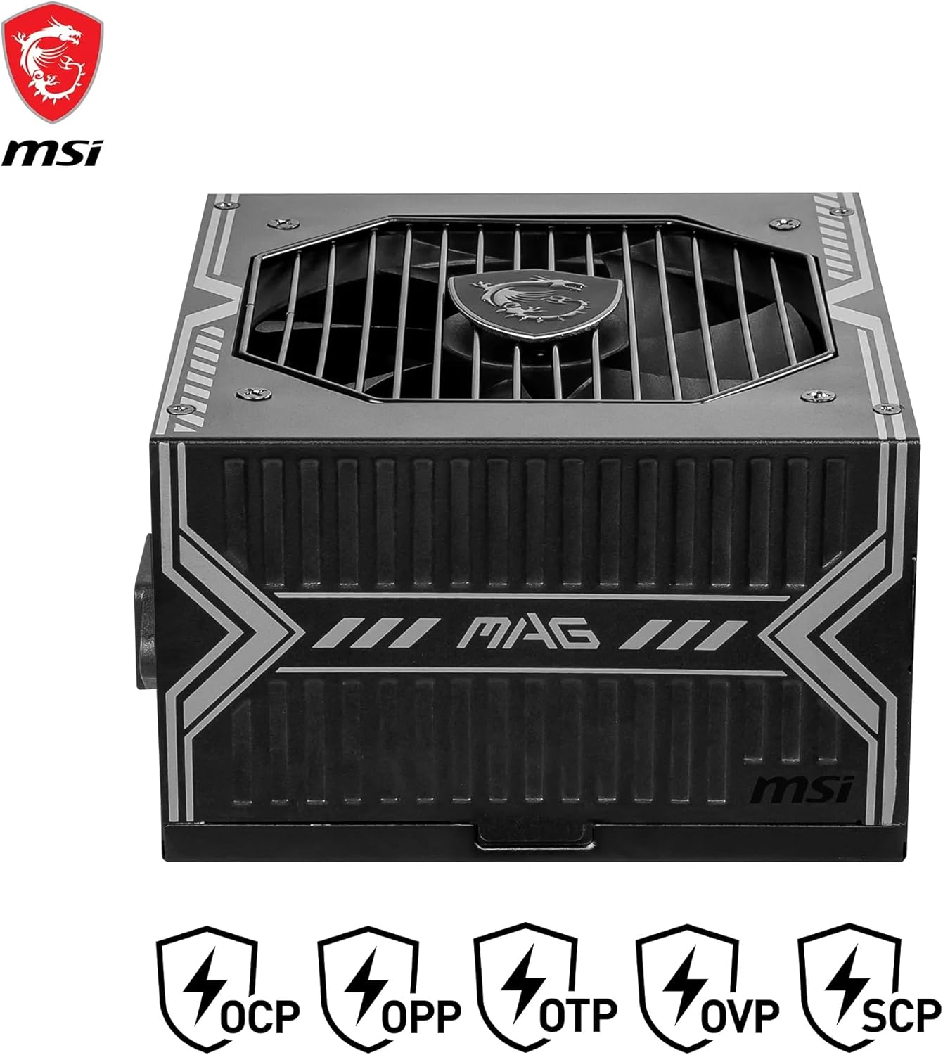 MSI MAG A750BN PCIE 5.0 Power Support, 750W, 80 plus Bronze, Pcie 5.0 GPU Support, ATX PSU