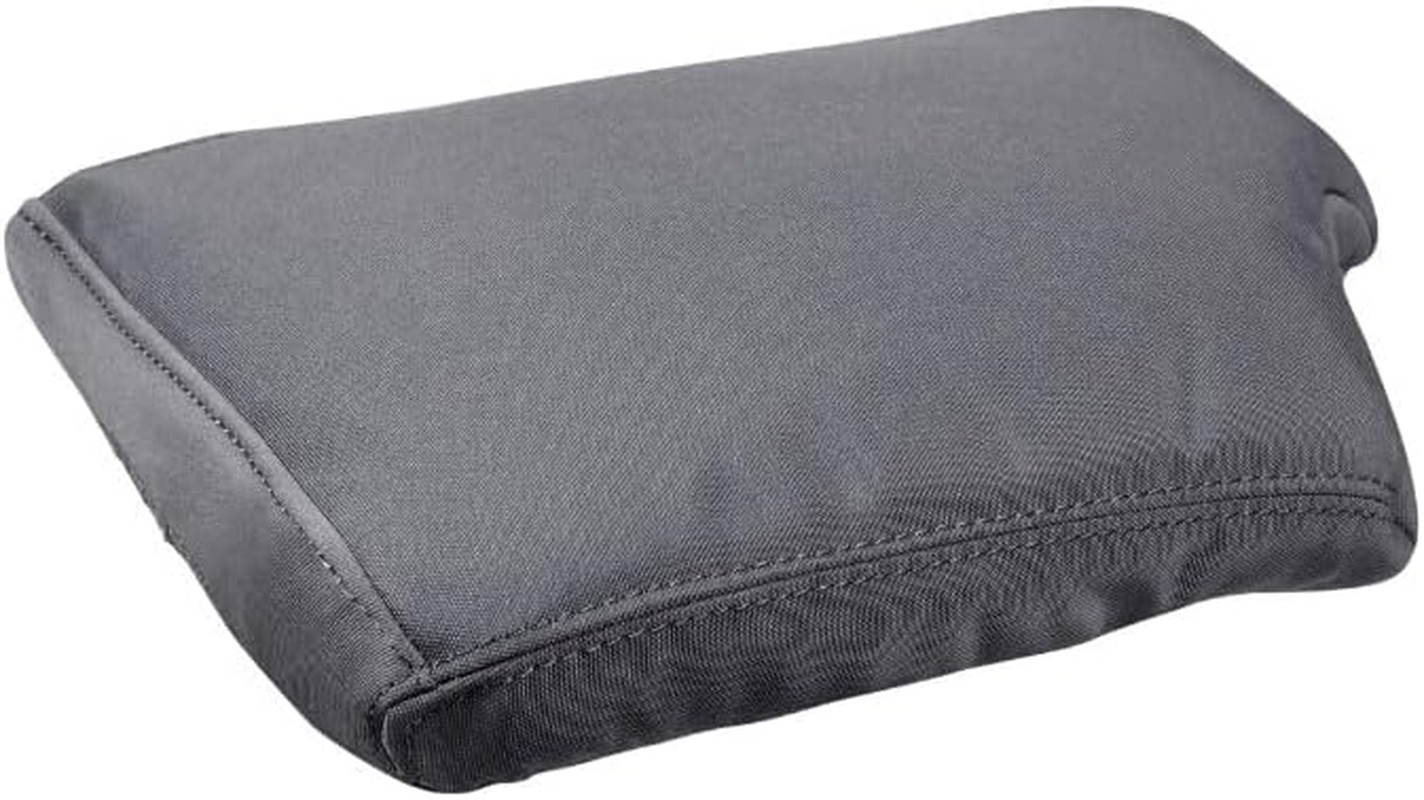 For Toyota Hilux SX, SR, Rogue, Rugged 2015-On Canvas Console Lid Cover Armrest Cover Charcoal image number 1