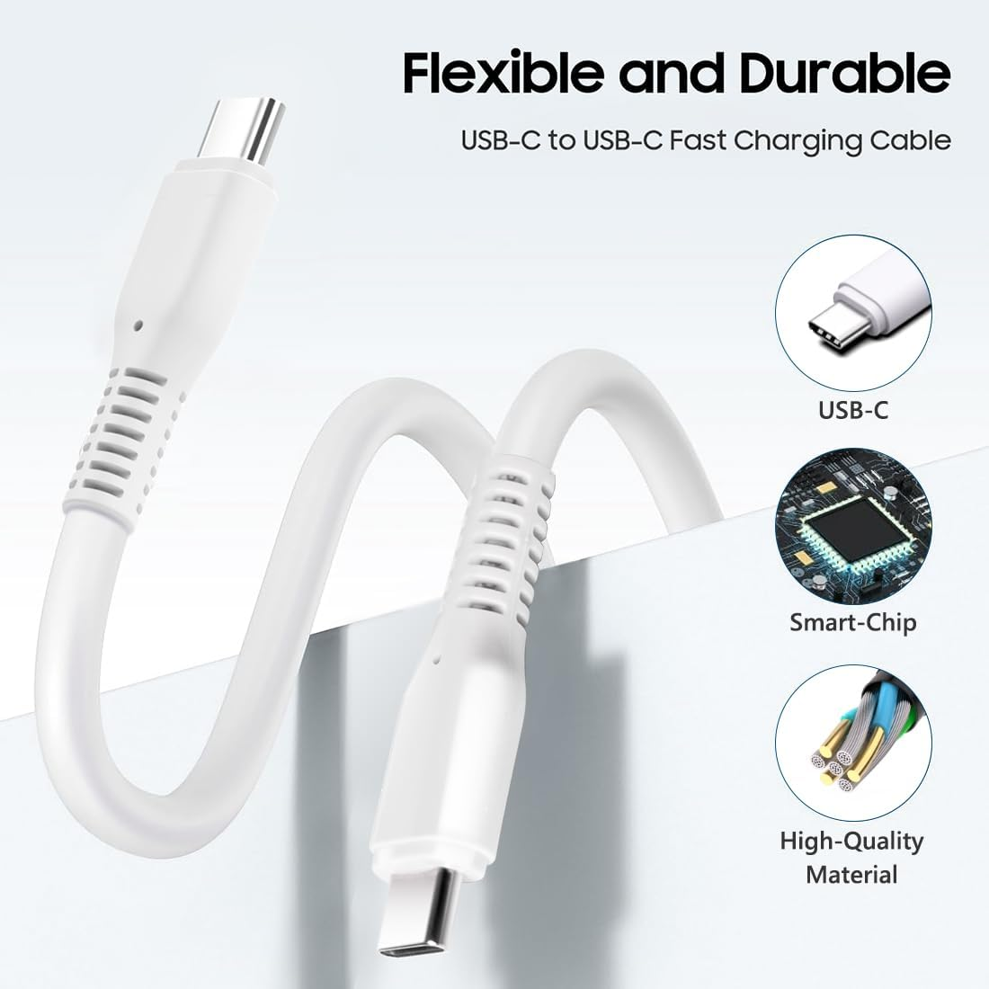 KFD Gan 140W 28V5A USB-C PD3.1 Charger for Macbook M3 M4 16'' 14'' Pro Air, Ipad Pro 2024, ASUS DELL HP OMEN, Galaxy S24 S23 Note 20, Iphone 16 15 Pro, Eero Poe, Msi AI Gaming Laptop Power Adapter image number 2