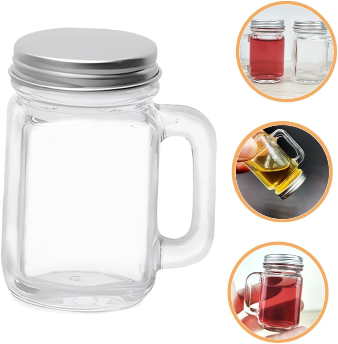 Ciieeo 16Pcs Decorative Perfume Bottle Empty Sample Bottle for Essential Oil Perfume image number 6