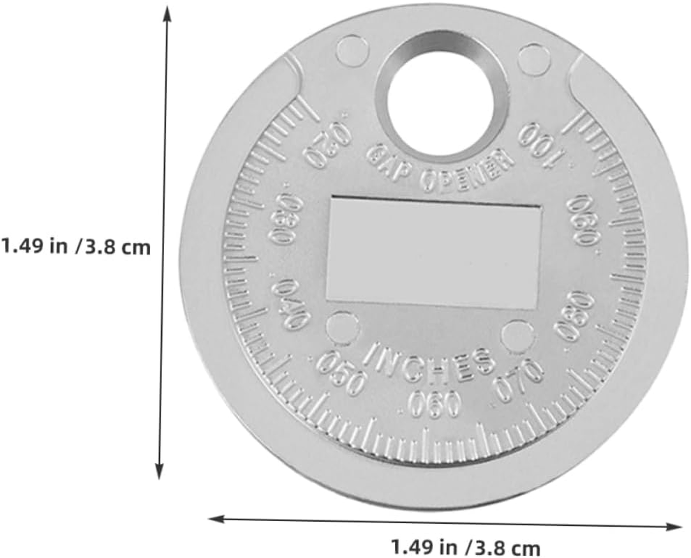 GLEAVI 4Pcs Spark Plug Gap Gauge Set 0.02''-0.1' Carbon Steel Wire Measuring Tool Professional Portable Plug Gaps Measurement for Automotive Ignition Maintenance image number 5