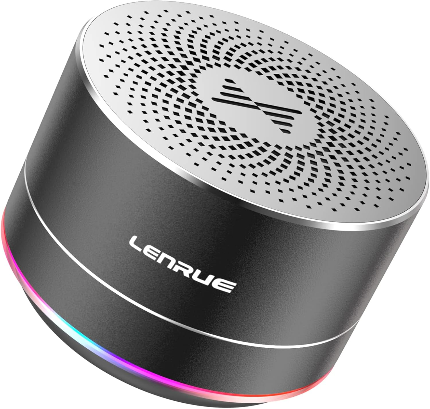 LENRUE Portable Wireless Bluetooth Speaker with Built-In-Mic,Handsfree Call,Aux Line,Hd Sound and Bass for Iphone Ipad Android Smartphone and More (Pink+Case)