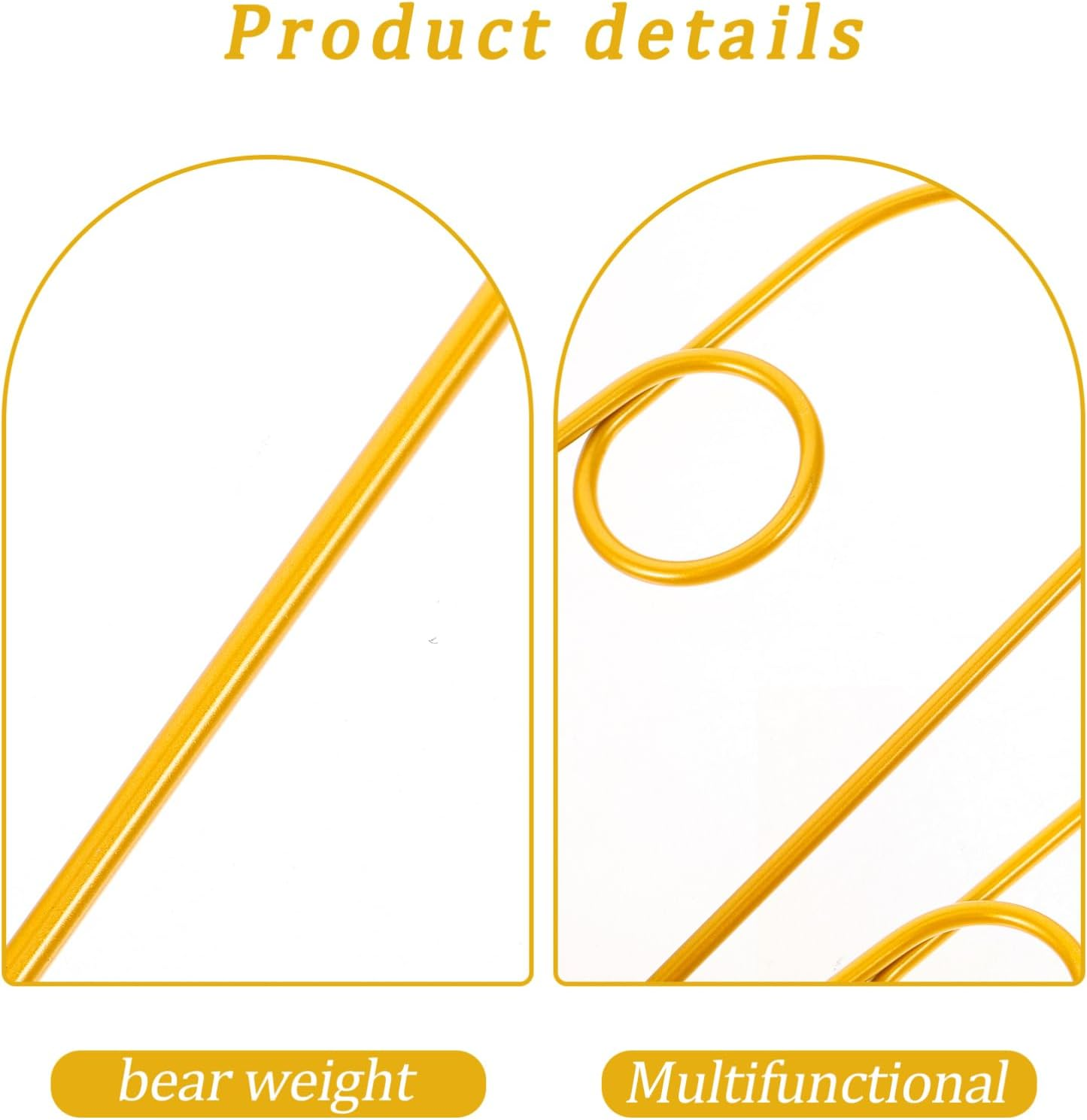 BCOATH 4Pcs Garden Trellis for Climbing Plants Support Stand for Potted Vines and Indoor Gardening for Pothos Monstera and Peppers Elegant Design image number 6