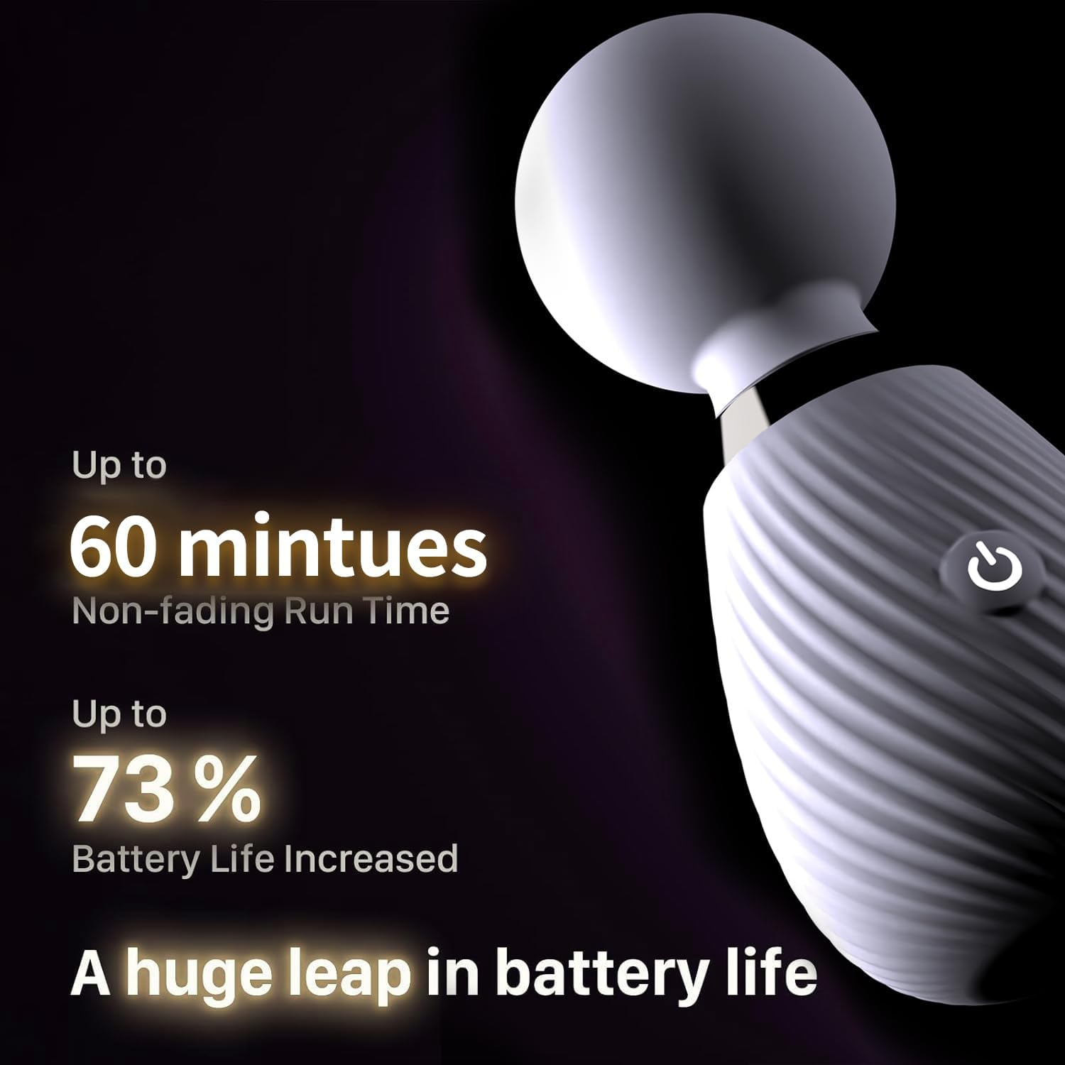 Indopace Vibrator Wand Sex Toys [Clit Stimulator Vibrators] Vibrator for Woman | Sex Toy | Gifts for Women | 10 Patterns & Speeds of Pleasure | Quiet & Small | Adult Sex Toys image number 5