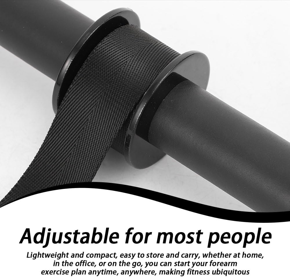 Wrist Roller Forearm,Muscle Strength Wrist Roller,Forearm Strengthener,Wrist Roller,Forearm Workout Equipment,Gym Accessories,For Home Workout Equipment image number 3