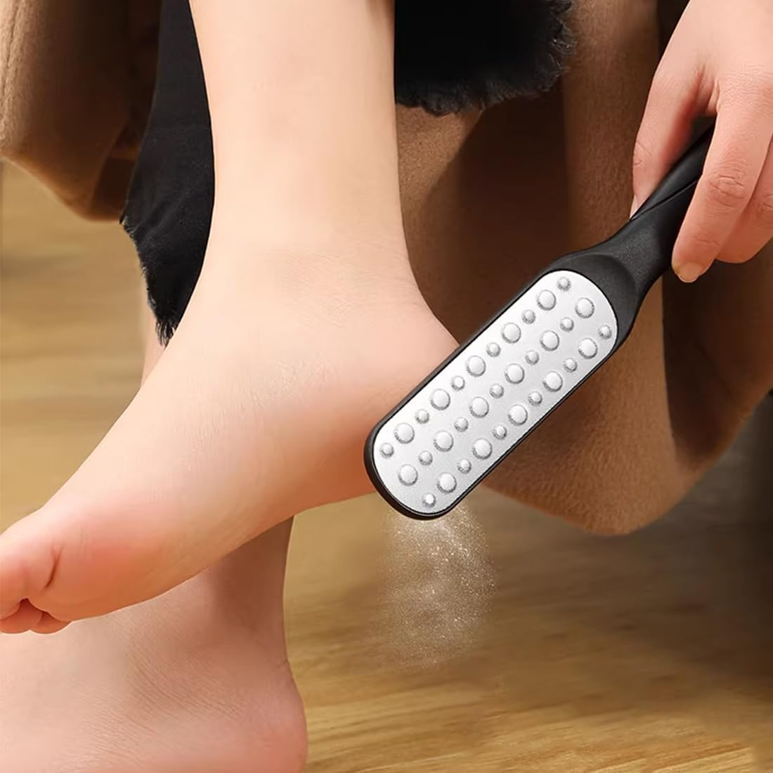 BEPSYOM Double Sided Nano Glass Foot File for Callus Removal - Instantly Reduces Calluses and Corns to Powder image number 1