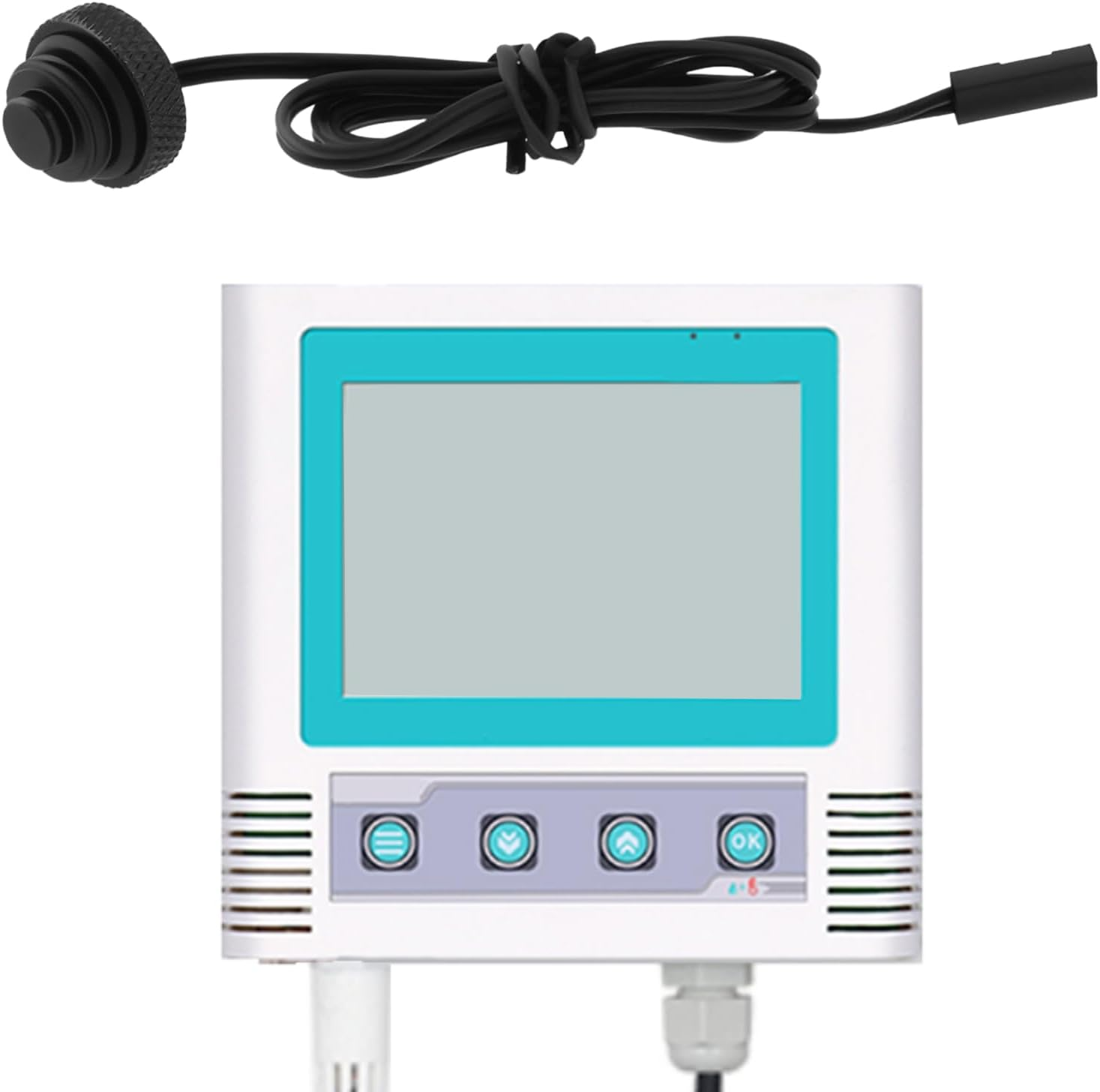 Emagtech 1Pc G1/4" Temperature Sensor Plug 2-Pin Du-Pont Terminal 10K Water Cooling Monitoring Fitting Connector 50Cm Wire image number 2