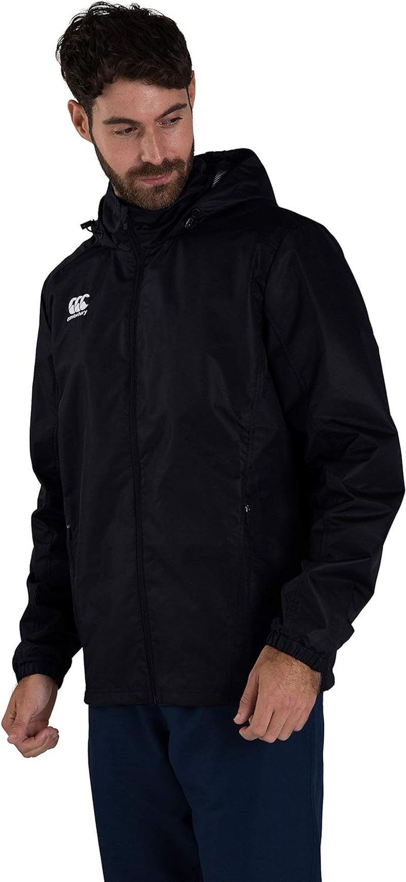 Canterbury Men'S Club Vaposhield Full Zip Rain Jacket