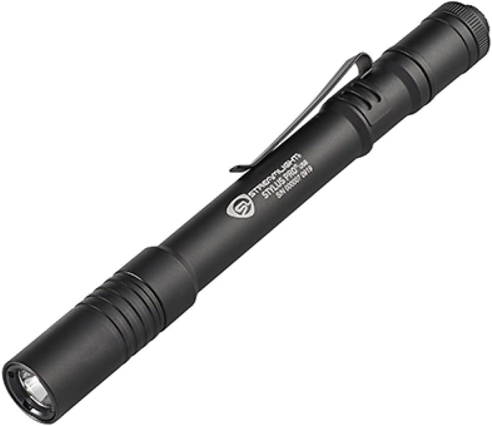Streamlight 66134 Stylus Pro USB Rechargeable Penlight with Holster and Black/White LED image number 3