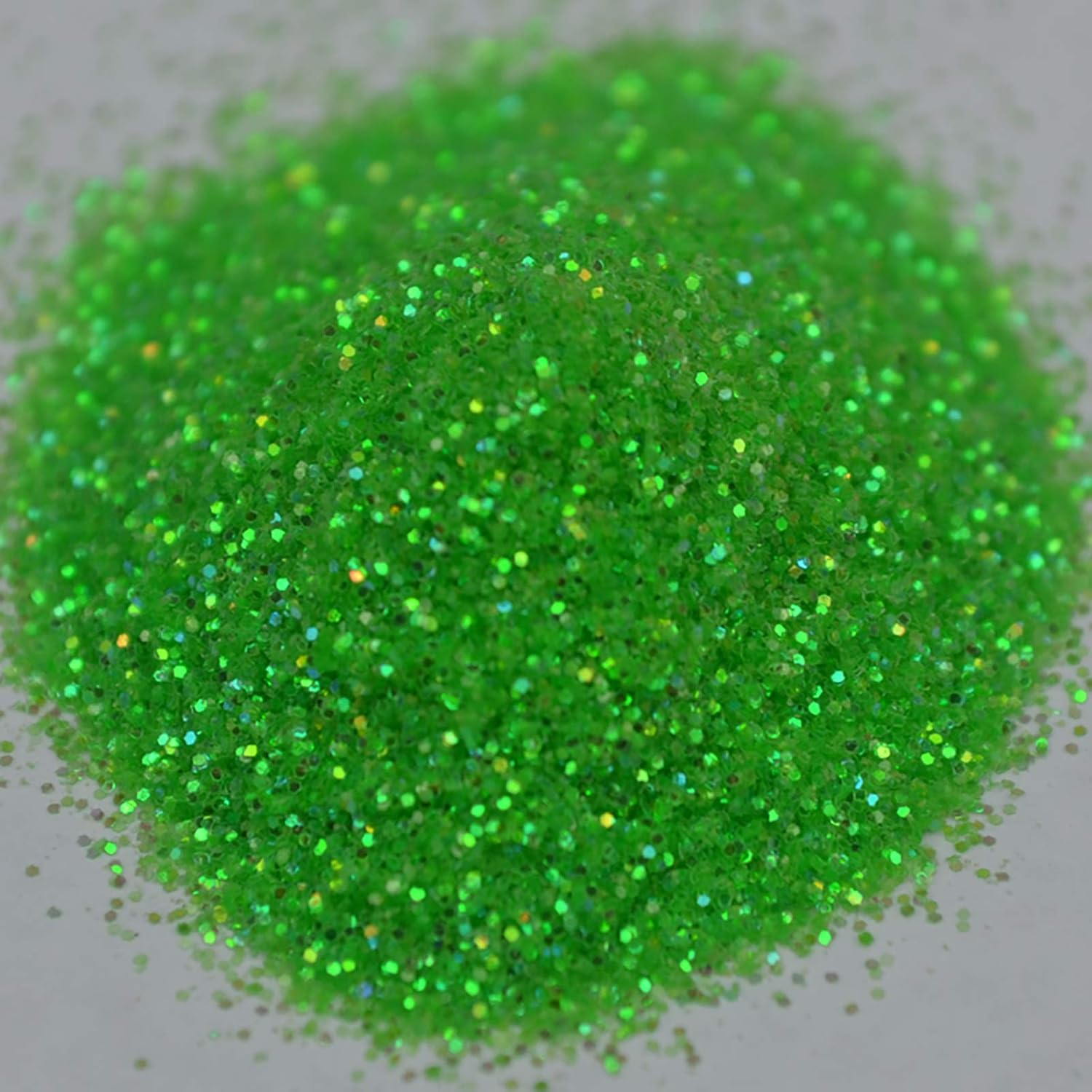 1 Pc Fine Particle Shiny Decoration and Shining Eyeshadow Makeup Grass Green Nail Art Clear image number 1
