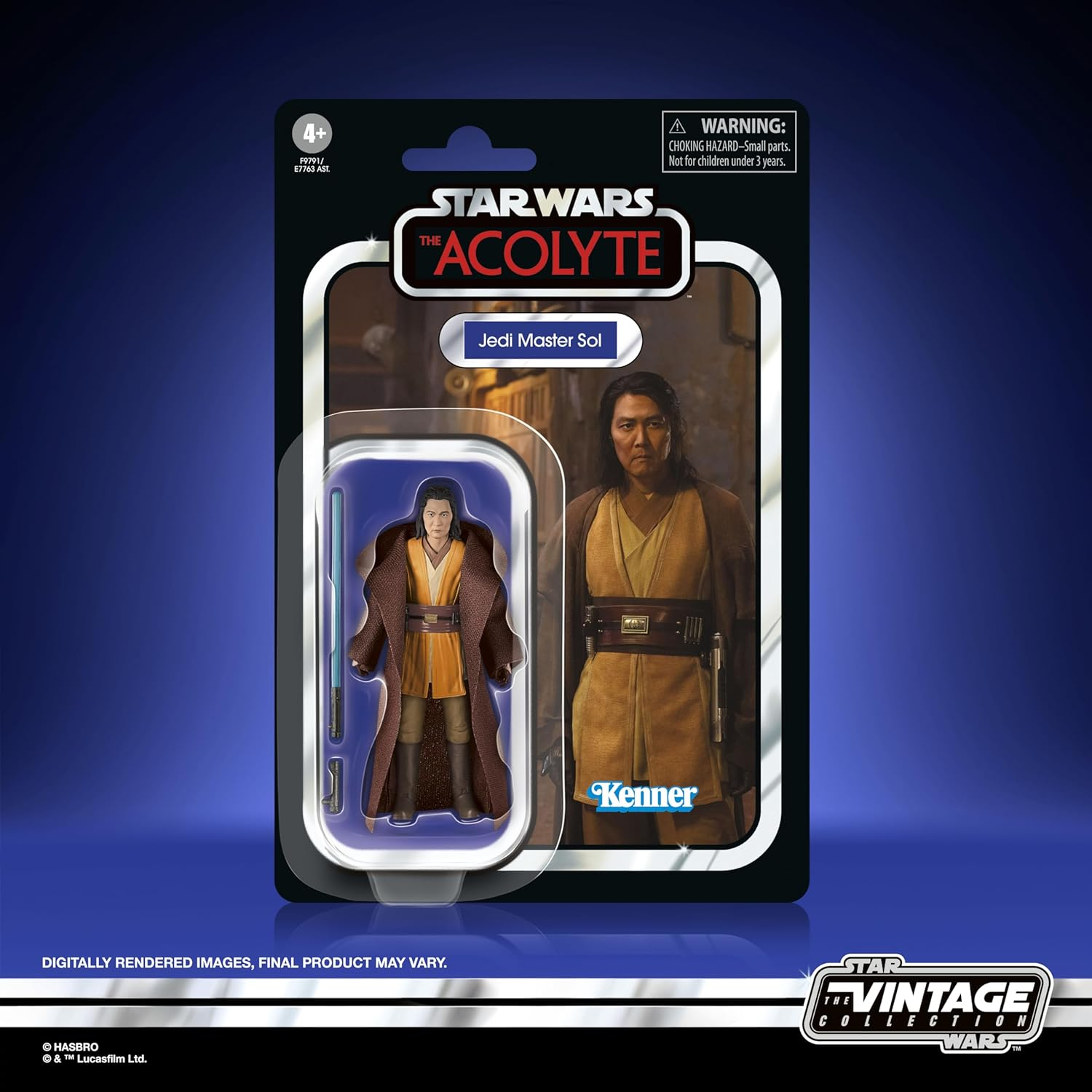 Star Wars the Vintage Collection Jedi Master Sol, Star Wars: the Acolyte 3.75 Inch Collectible Action Figure image number 2