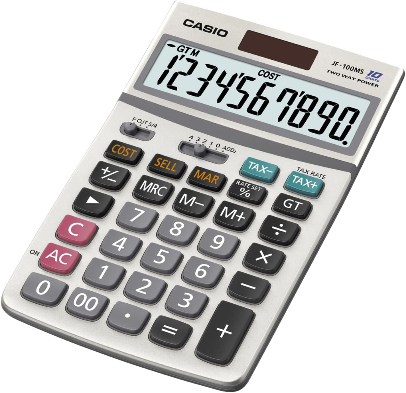 Casio Inc. JF-100BM Standard Function Calculator,Multicolor image number 4