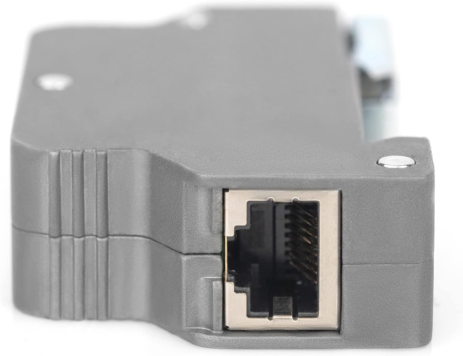 DIGITUS Poe Surge Protection - up to 10 Kv - 2X RJ45 Port - Poe++ - DIN Rail Mount - IP40 Protection Class - 10/100/1000Mbps image number 4