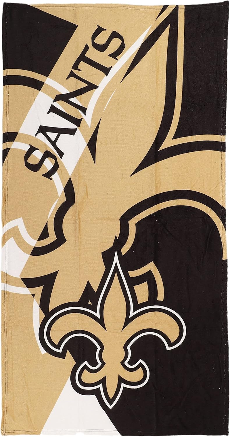 NORTHWEST NFL San Francisco 49Ers 30 X 60 Inch Beach Towel, Puzzle Design