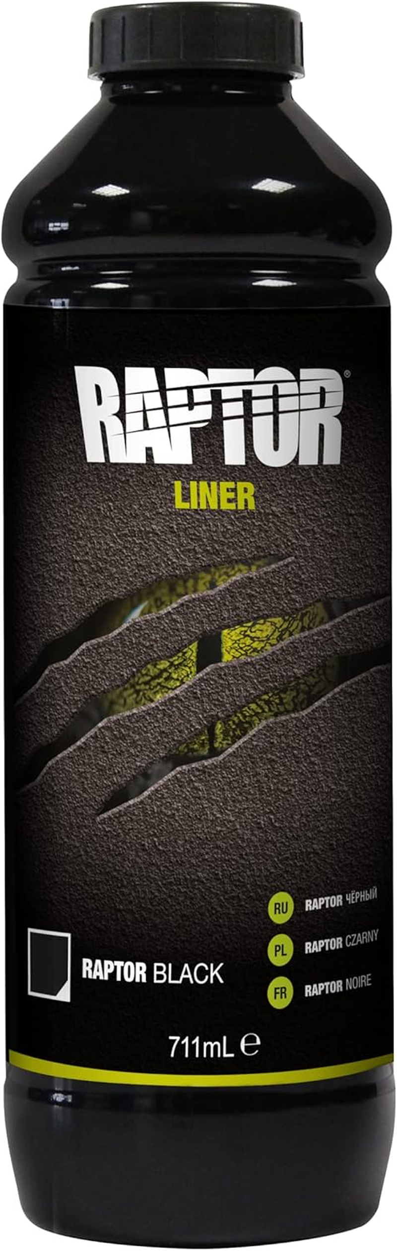 U-POL Raptor Tough Protective Coating Kit 1 Litre, Black image number 1