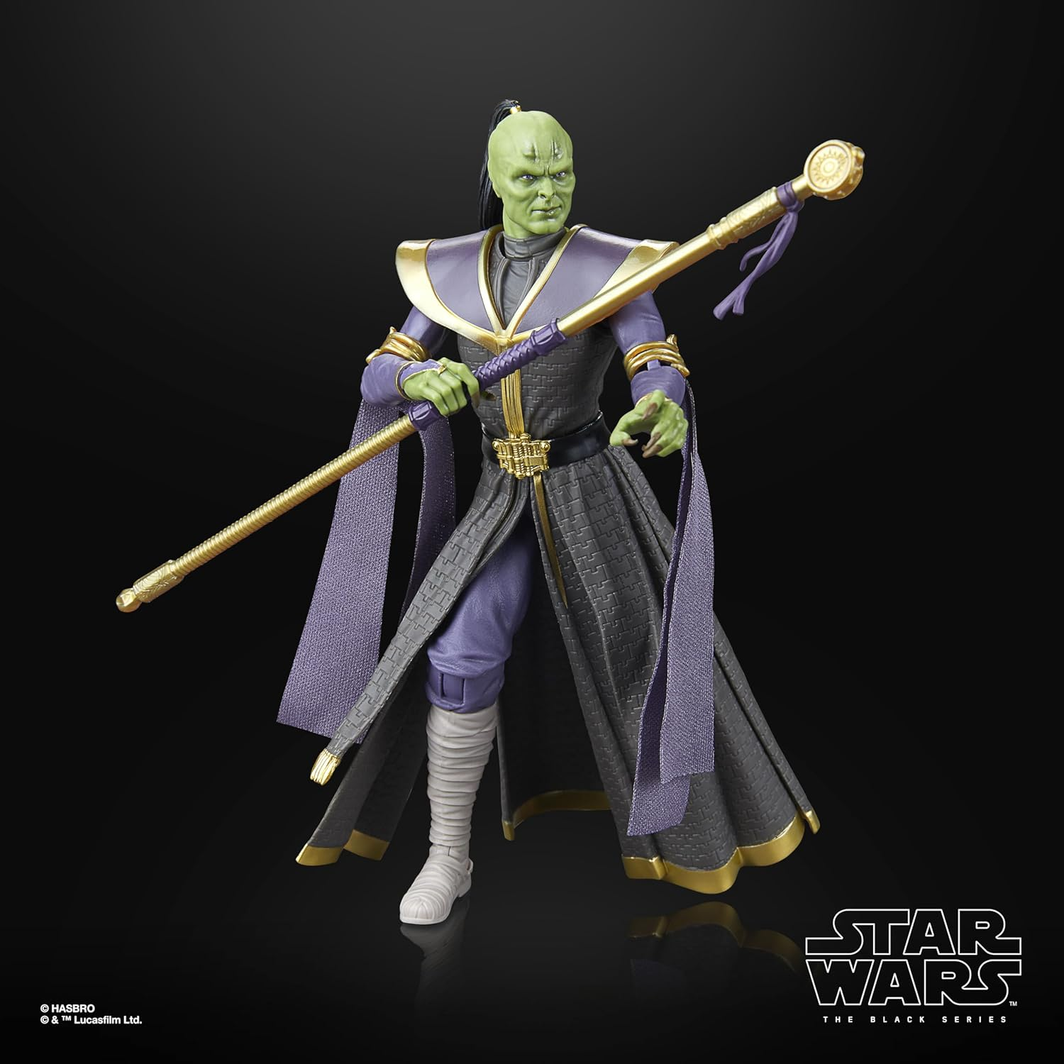 Star Wars the Black Series Prince Xizor, Star Wars: Shadows of the Empire Premium Collectible 6 Inch Action Figure image number 4