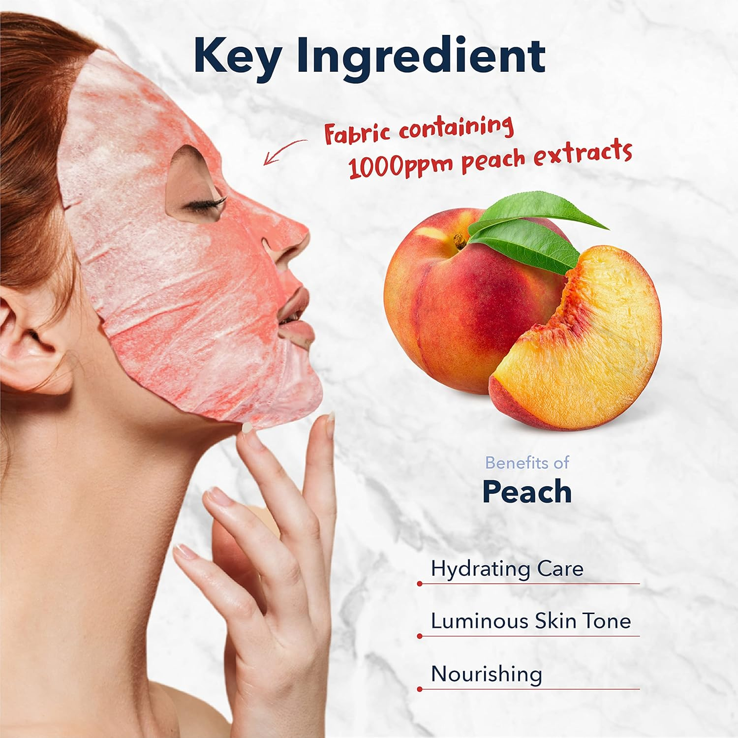 Purederm Deep Purifying Pink O2 Bubble Mask Peach (5 Pack) &ndash; Bubble Face Sheet Mask for Purifying & Moisturizing image number 6