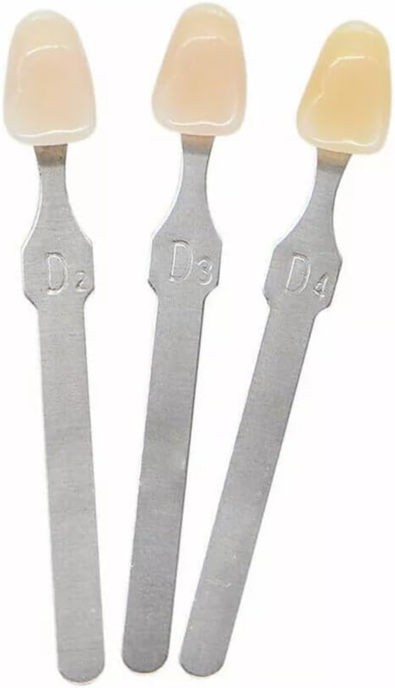 Smart Parts Store 3D-Master Teeth Whitening Shade Guide 16 Colors Set Replacement for Vita Classical Tooth Bleaching Shade Chart Mold - Tracking & Comparing - Dental Material Equipment - Oral Care image number 2