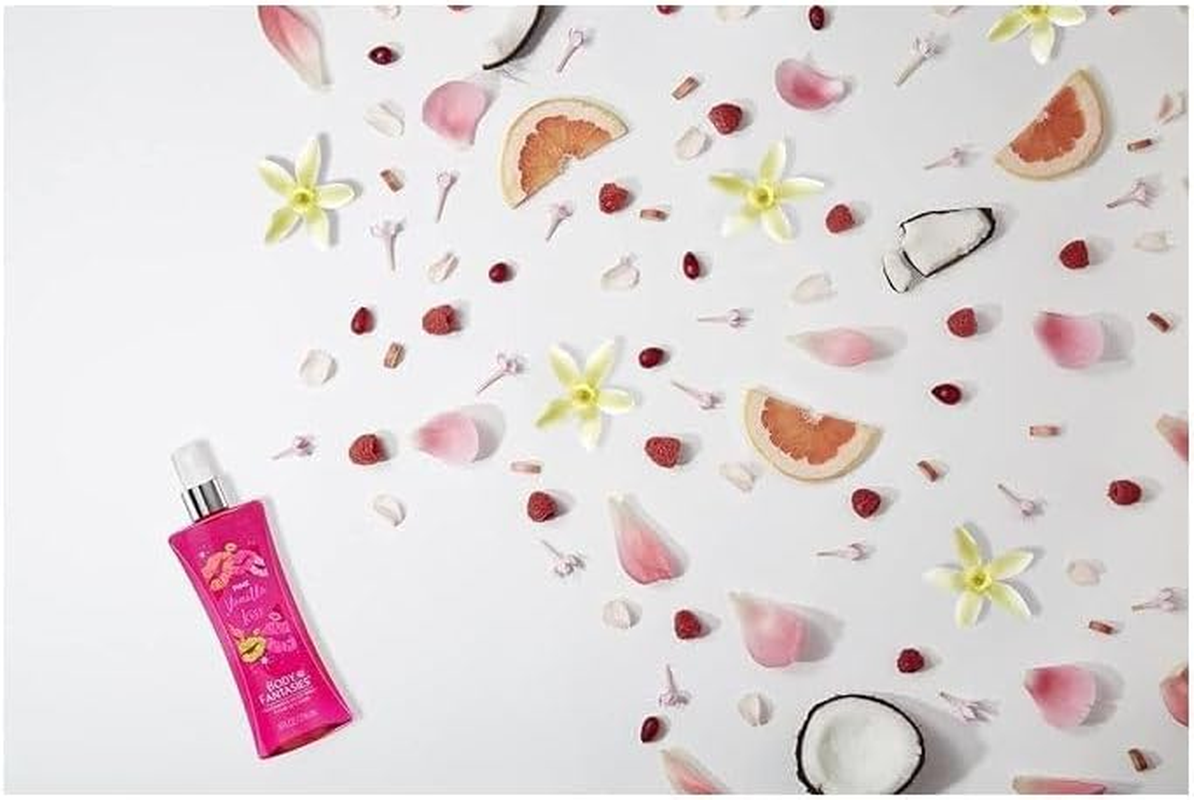 Body Fantasy Pink Vanilla Kiss Body Spray, 94 Ml (Pack of 1), 400-2507 image number 2