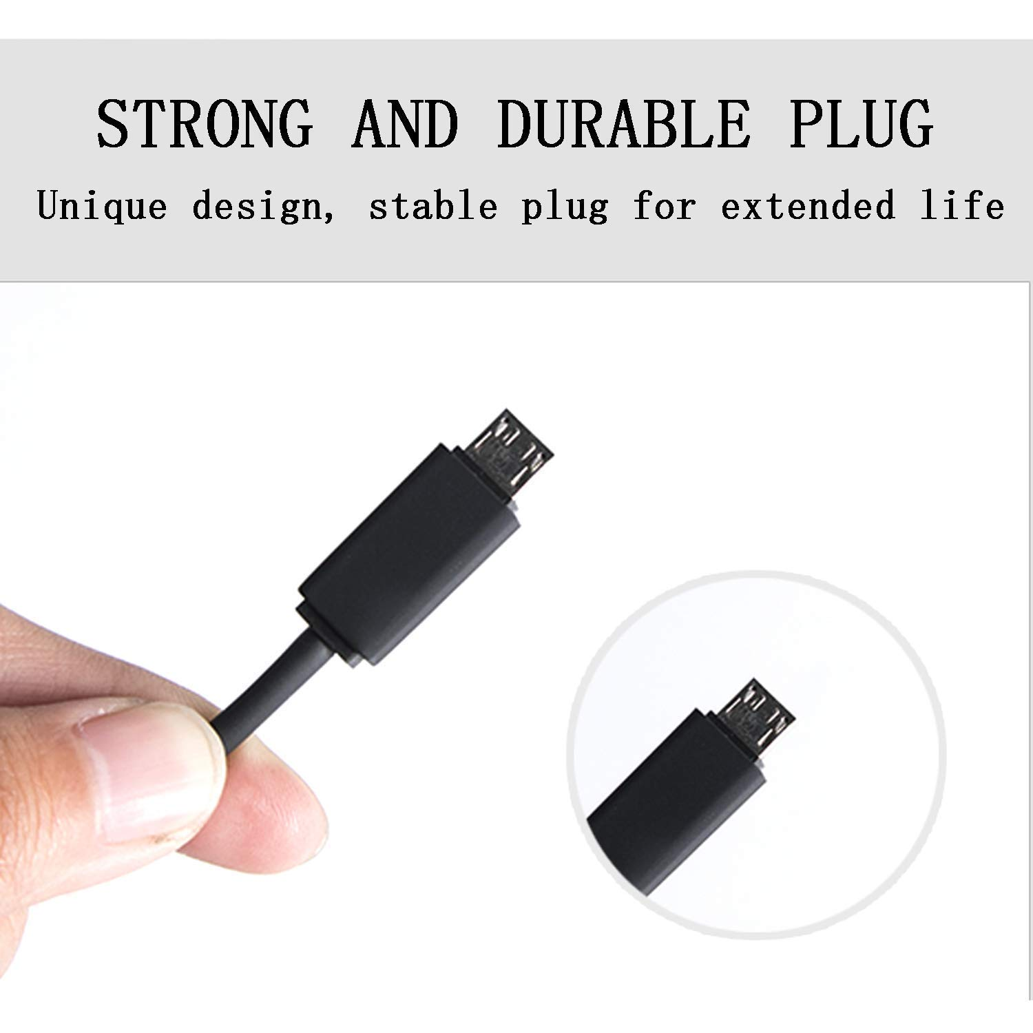 Aquelo USB Charger Cable Cord Compatible with Beats Studio 3 Solo 3 Wireless Powerbeats 2 3 Wireless Earphones image number 4