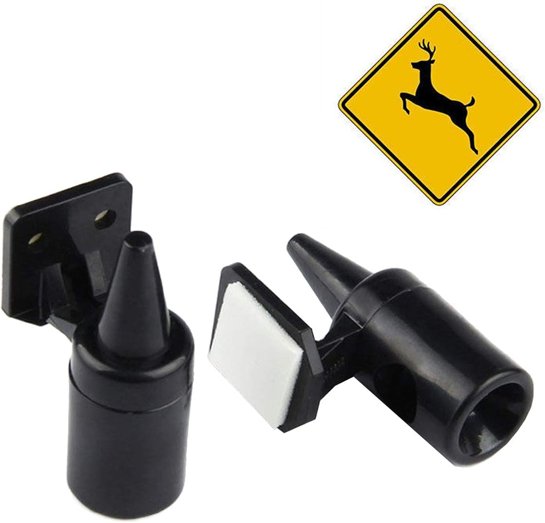 TONGXU 8PCS Deer Whistle Alert for Vehicles Animal Warning Alarm Ultrasonic Impulsion Prevents Deer Collisions for Car Motorcycle Truck SUV RV Forest Driving (C) image number 5
