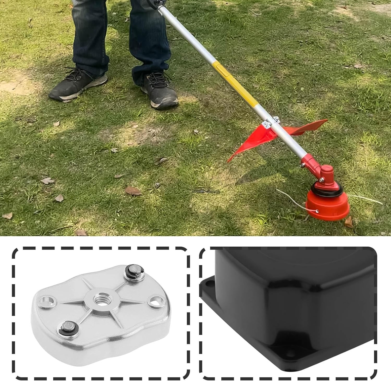 LT Easiyl 1 Set of Pull the Easy Starter Assembly Compatible with Parker Brand PGBC-5200 Compatible with Hyundai HYBC5200 Recoil Pull Starter and Drive Plate image number 5