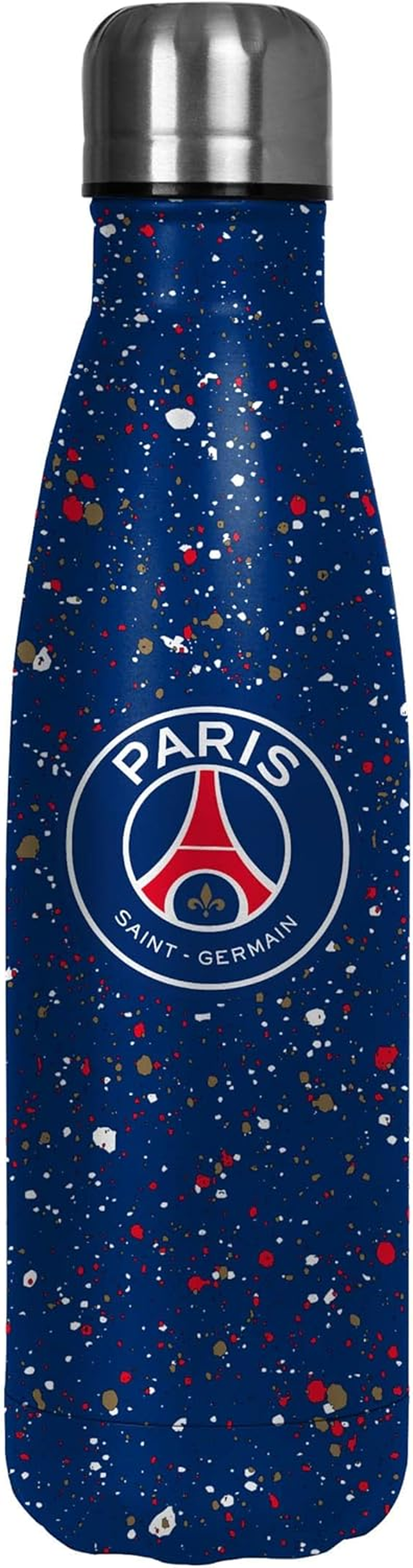 Forever Collectibles UK FOCO Premier League International Championship League Ligue 1 2 SPFL Irish Serie a Football Fan Thermal Paint Splatter Insulated 500Ml Bottle