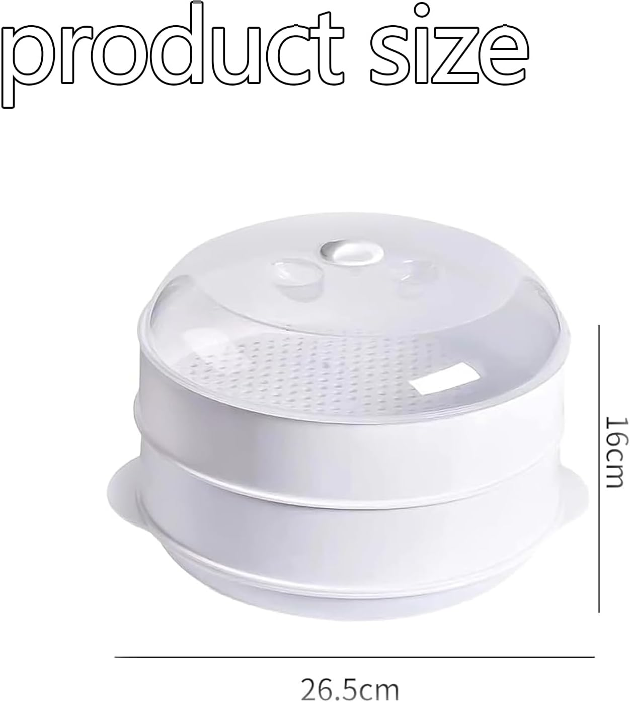 Microwave Vegetable Steamer for Cooking, Microwave Steamer with Lid, Health Vegetable Steamer, Bpa Free (Double Classic Style) image number 6