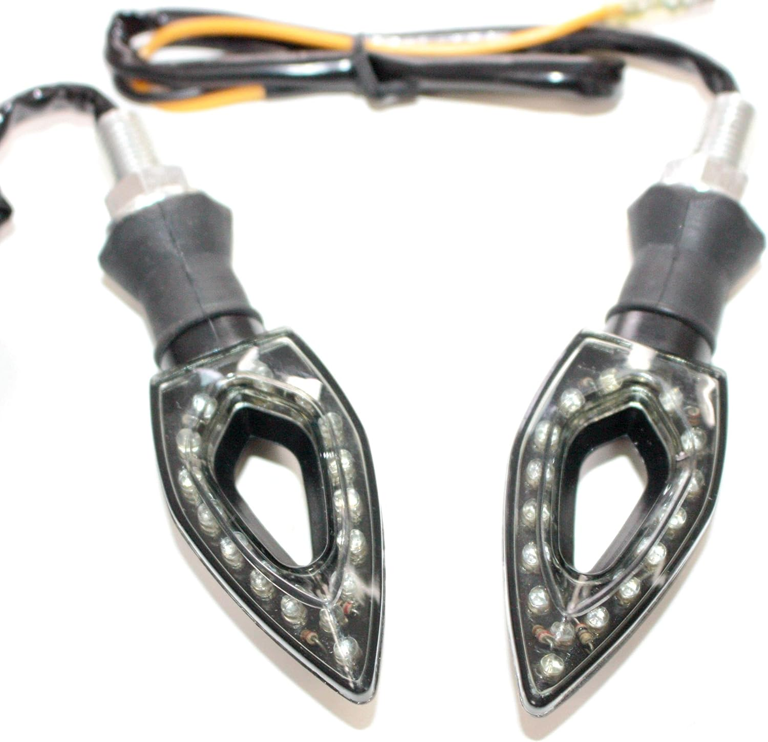 12V LED Indicator RECREG Turn Signal Lights PIT Dirt Motorcycle Bike Motorcross image number 3