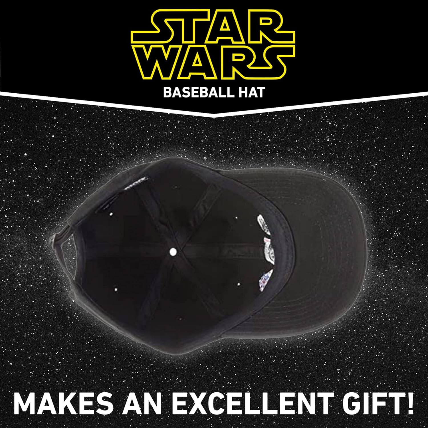 Star Wars Dad Hat, Darth Vader, R2-D2 and Stormtrooper Cotton Adult Baseball Cap with Curved Brim image number 5