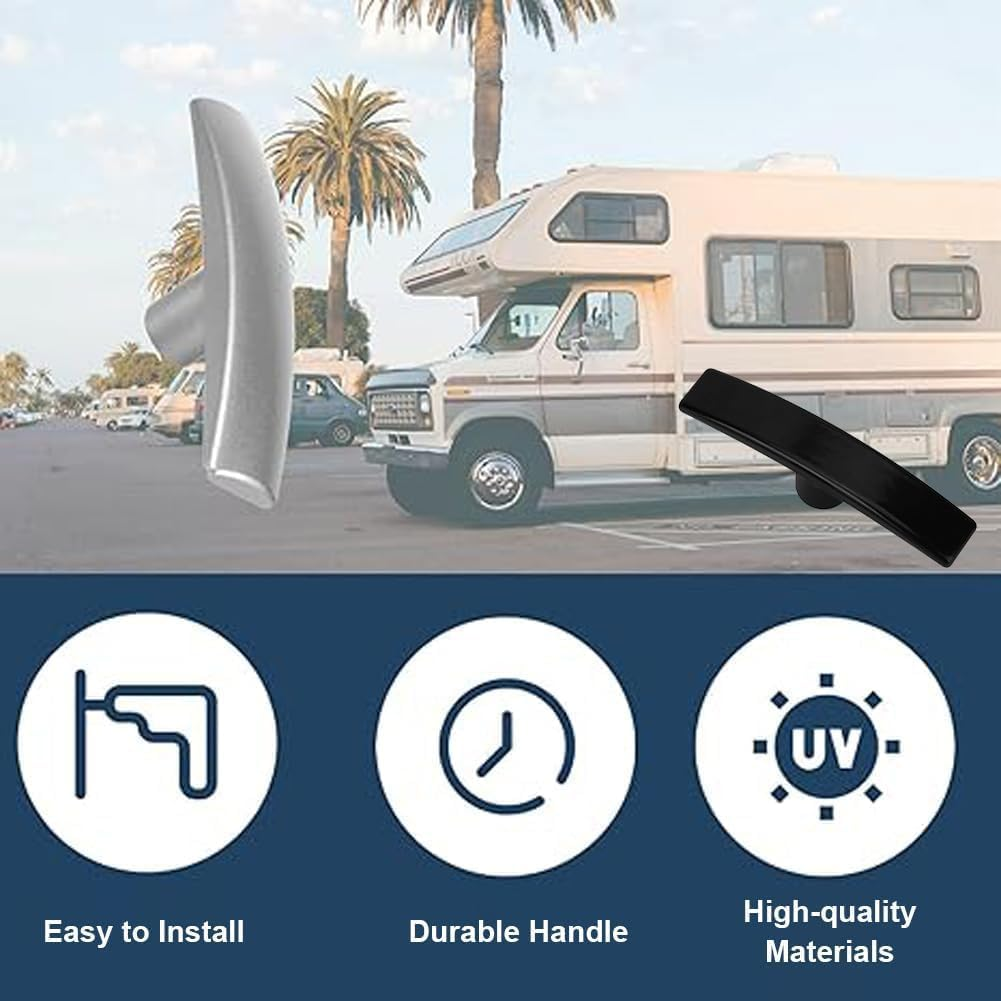 4Pcs RV Waste Valve Handles, Replacement Accessories Compatible with CAMCO for 1 1/2" and 3" Water Tank Gate and Sewer Dump Valves image number 3