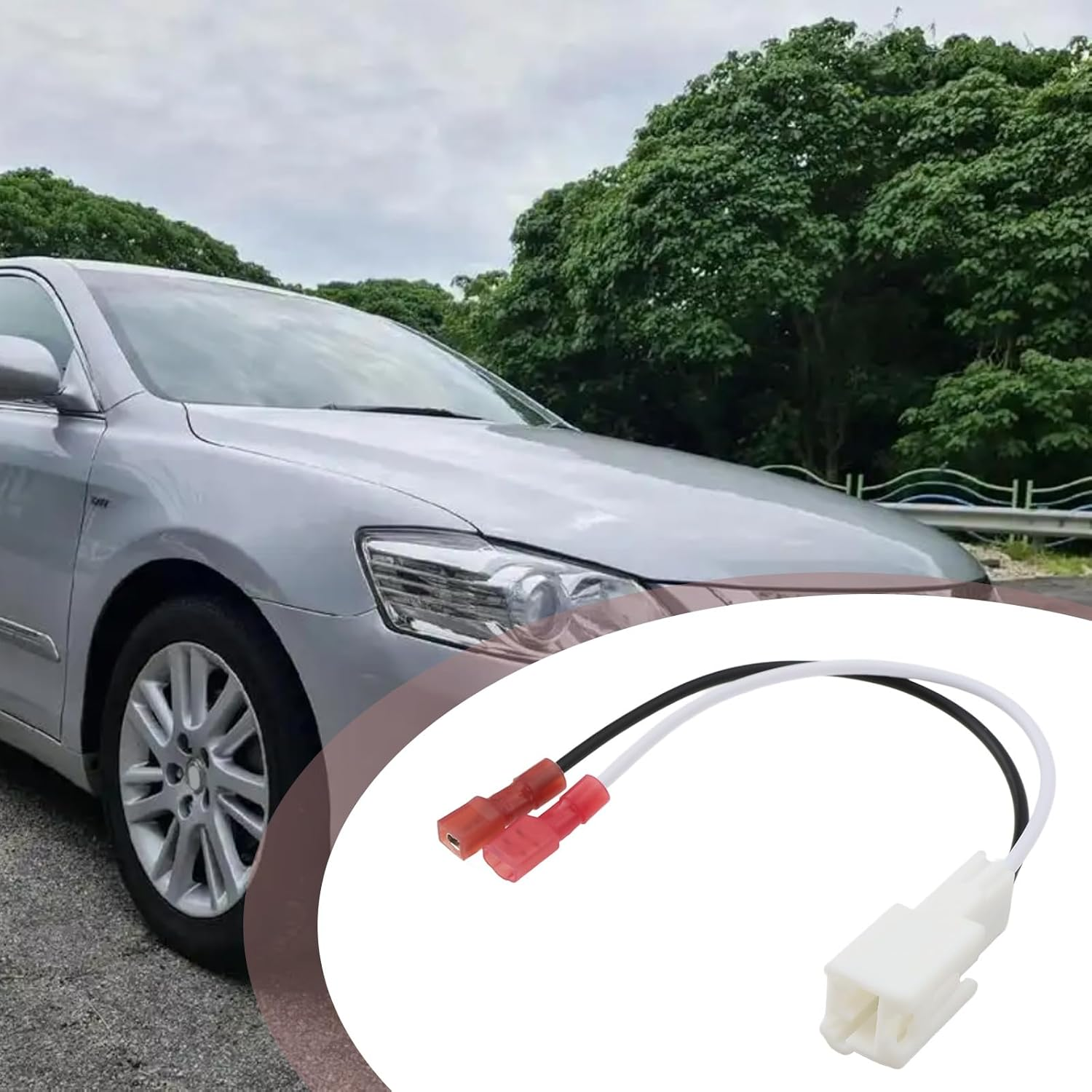 Emsea 2Pcs Speaker Wire Harness Compatible with Toyota 2018-2022 Dash Tweeter Speaker Harness Compatible with Lexus 2014-2017 image number 4