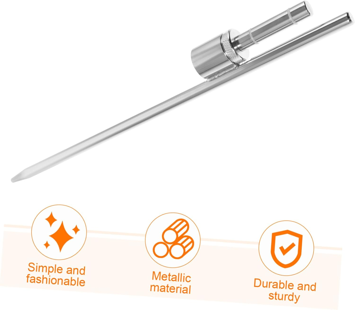 Levemolo Flagpole Holder Spike with Sleeve Bearing for Stable Outdoor Flag Display Easy to Remove Ground Stake for Flag Rod Durable and Practical Base For image number 2