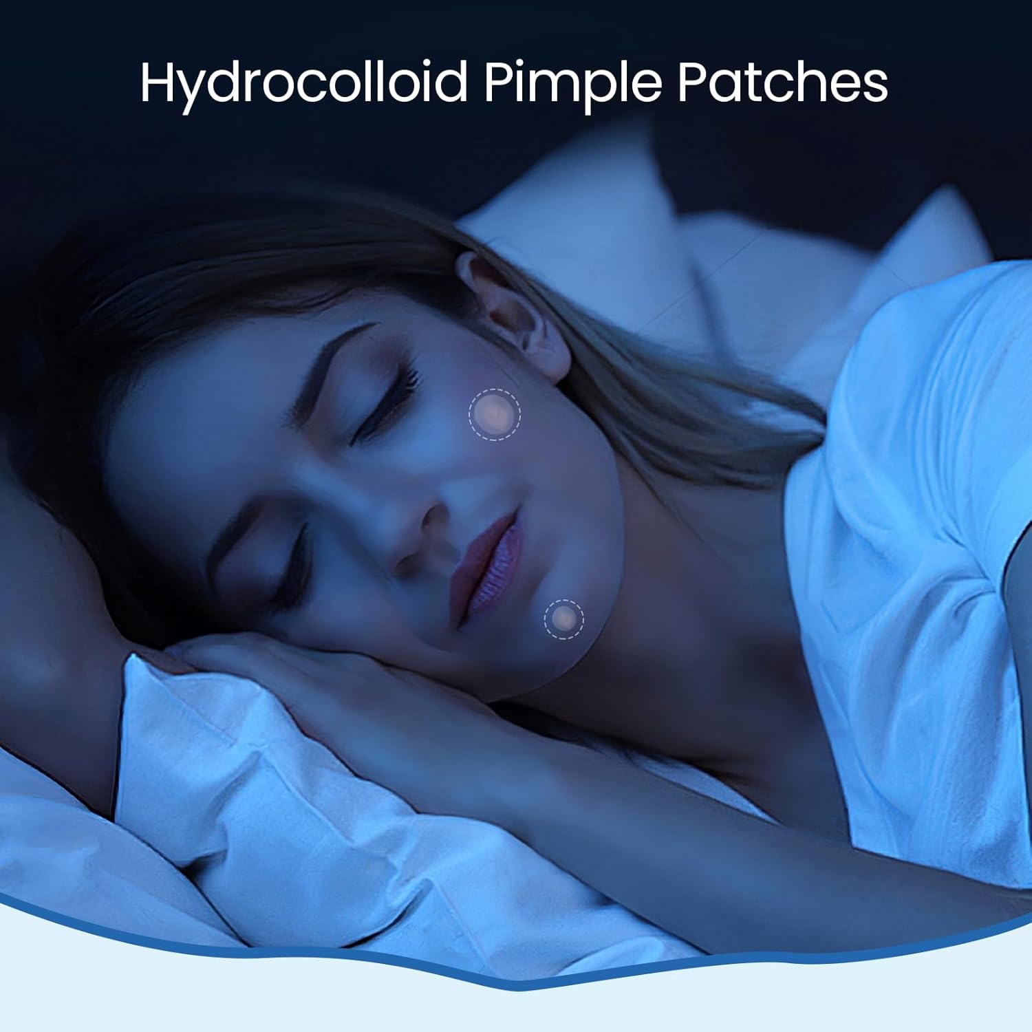 240 Counts Pimple Patches for Face, Hydrocolloid Acne Patches Pimple Patch Invisible Pimple Patch Zit Patches for Face Acne Patch Blemish Patches Zit Stickers for Skin Care image number 5