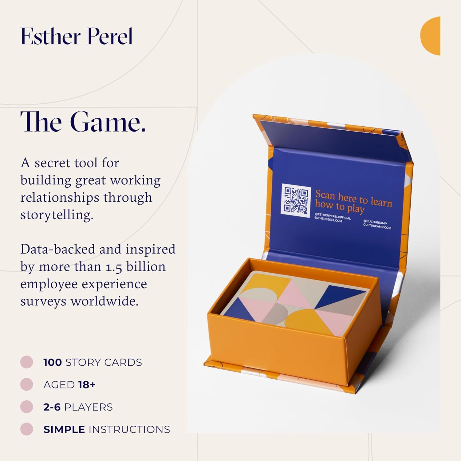 ESTHER PEREL Where Should We Begin? at Work &ndash; Conversation Cards for Teams Culture Amp &ndash; Office Games & Team Building Games for Work &ndash; 100 Talking Point Cards to Build Trust & Connection image number 5