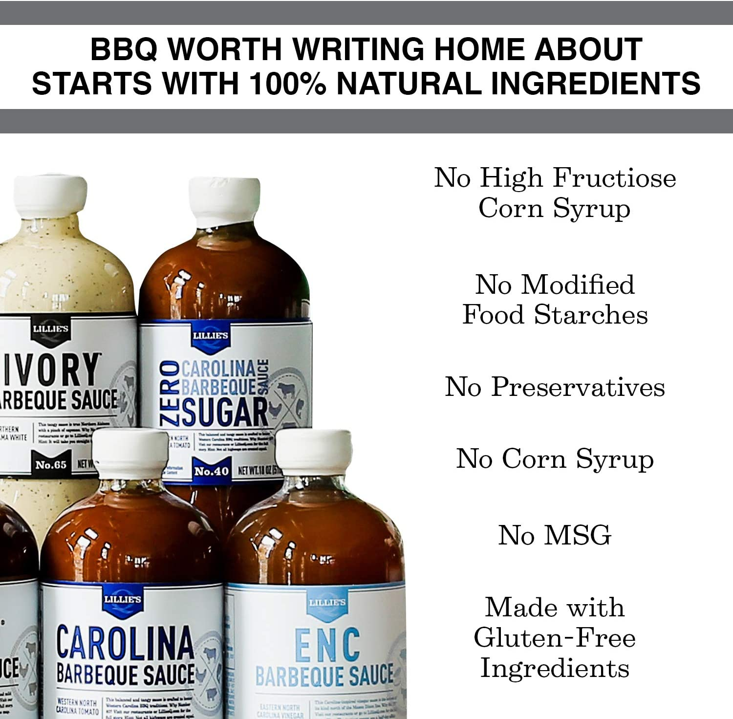 Lillie'S Q Hot Smoky BBQ Sauce, 595 G image number 5